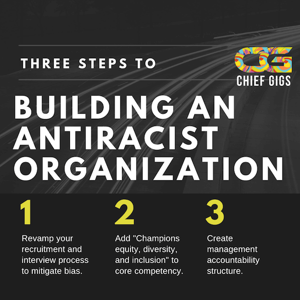3 Steps to Building an Antiracist Organization