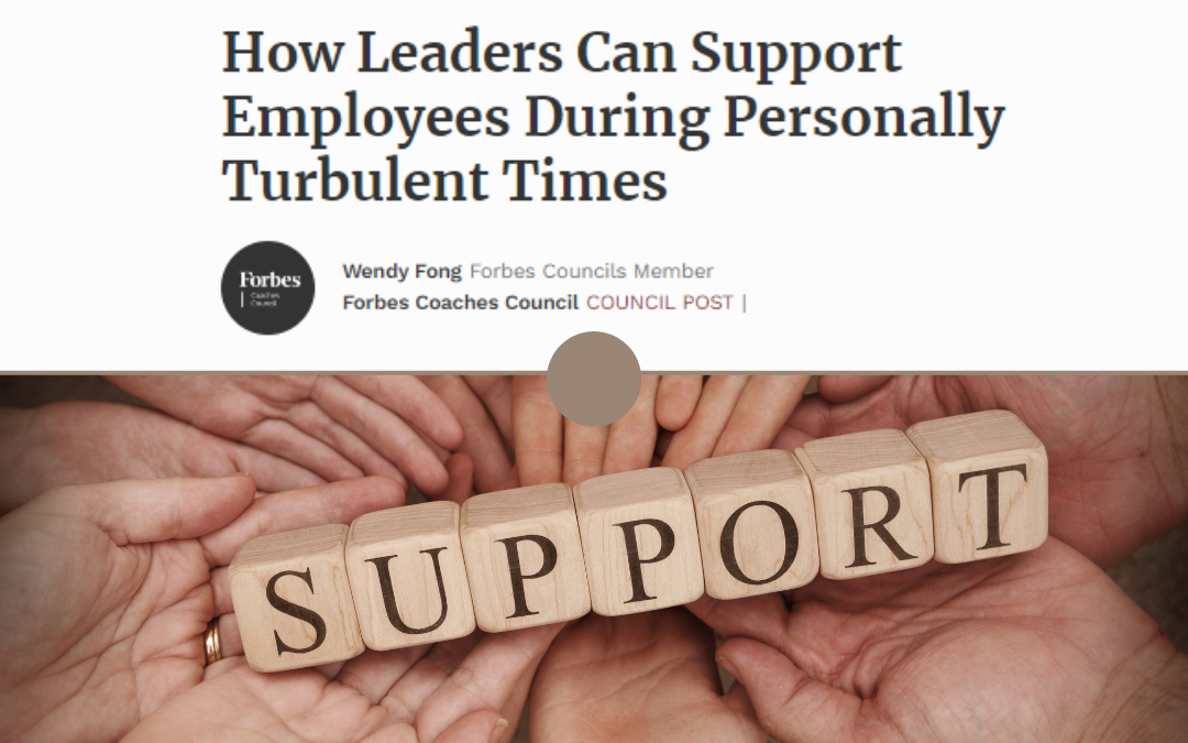 Support Your Employees During Turbulent Times